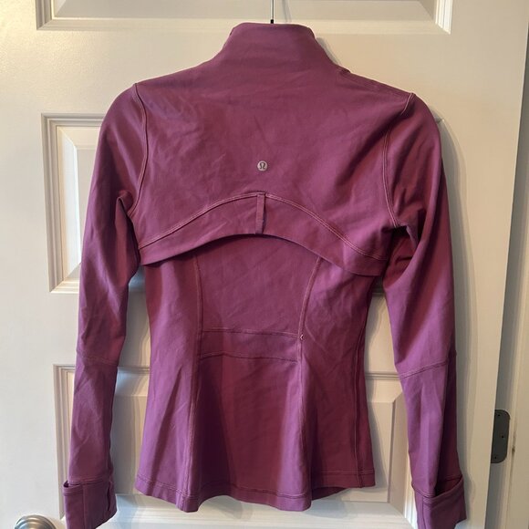 Lululemon Define Jacket *Luon Vintage Plum Size 4 - Picture 3 of 5